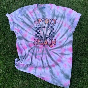 Halloween Spooky Season Womens Shirt Size Medium